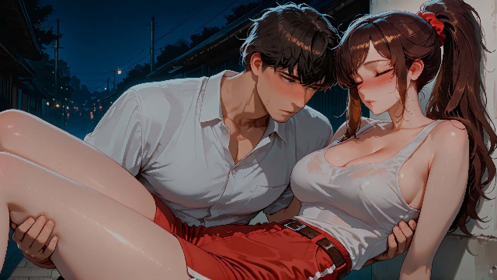 桌子底下/办公桌下 Under the Desk 正式版插画
